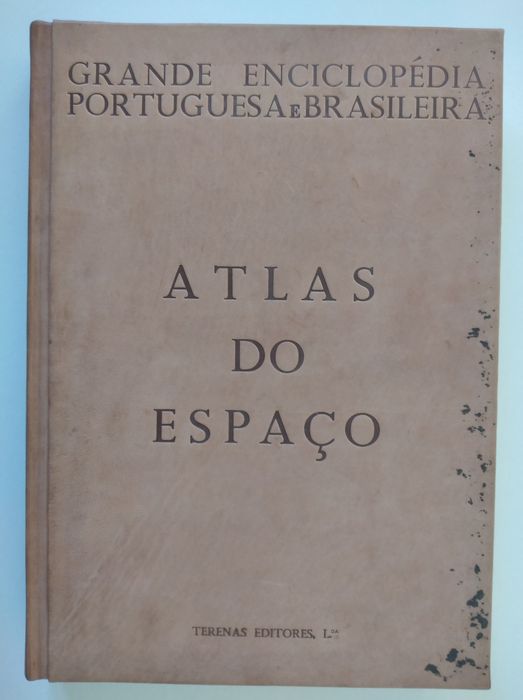Atlas do Espaço Grande Enciclopédia Portuguesa Brasileira pele natural