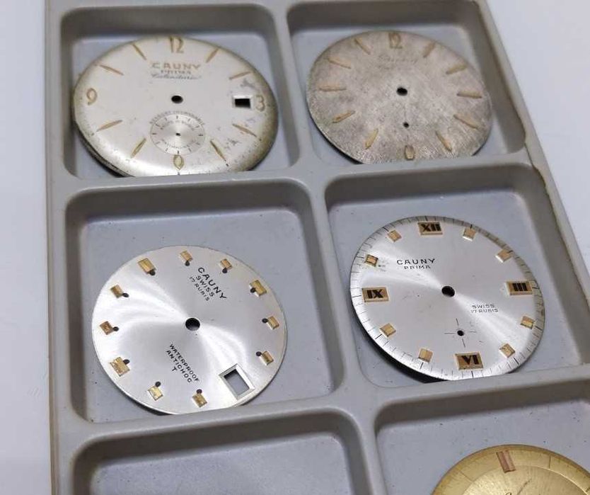 Cauny lote 10 mostradores Relógios de Homem