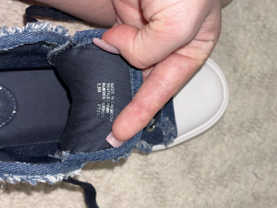 Кеди MICHAEL KORS джинсові,куплені в США,оригінал