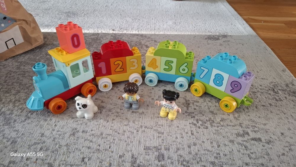 LEGO Duplo 10954 pociąg liczby 0-9 nauka liczb