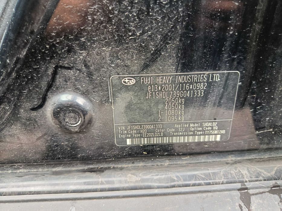 Subaru Forester 2.0D 2008R NA CZĘŚCI