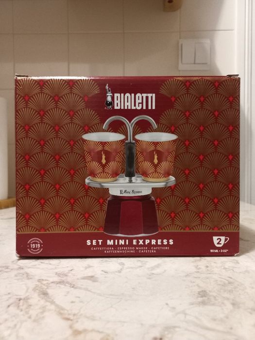 Cafeteira Espresso Bialetti Mini Express – NOVA – 2 Chávenas