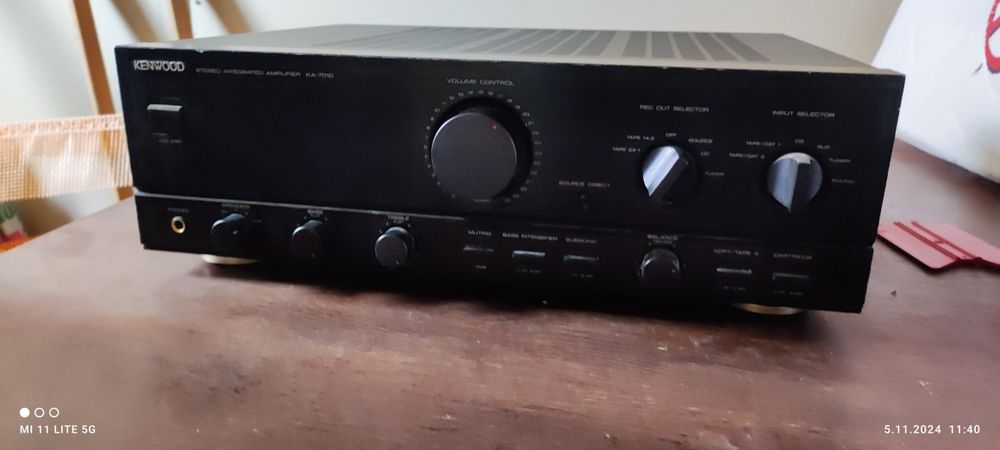 sprzęt audio mildton 110 + kenwood ka7010