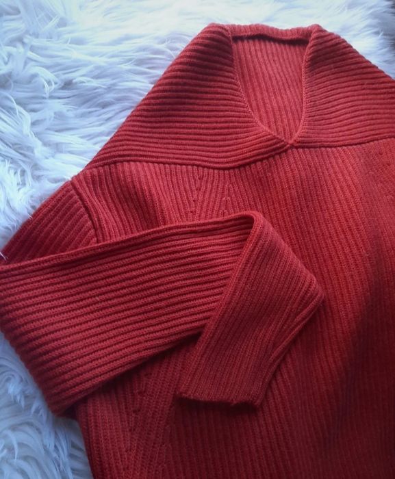 Sweter wełna Fall winter spring summer/Luźny krój Roz XS/S