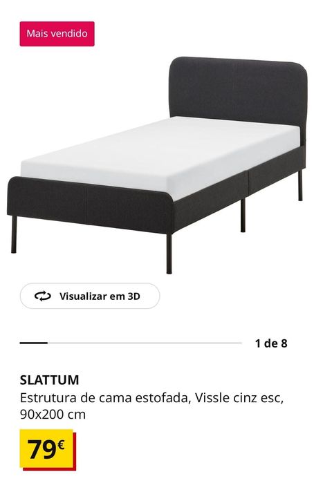 IKEA Cama/colchão/estrado