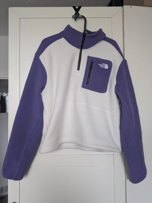 polar the north face fioletowy retro damski