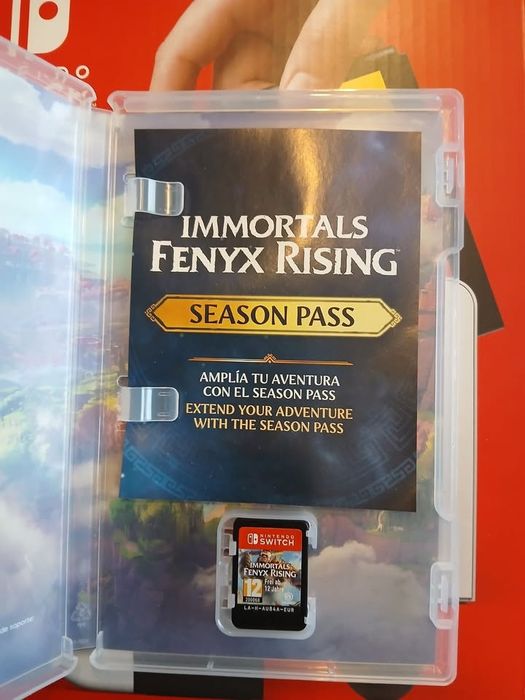 Consola Nintendo Switch OLED com fatura