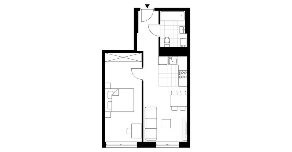 2-pokojowe mieszkanie 42m2 Bez Pośredników