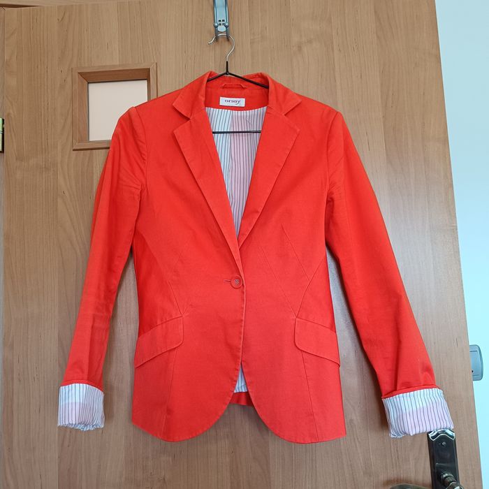Marynarka pomarańczowa Orsay roz.36 używana