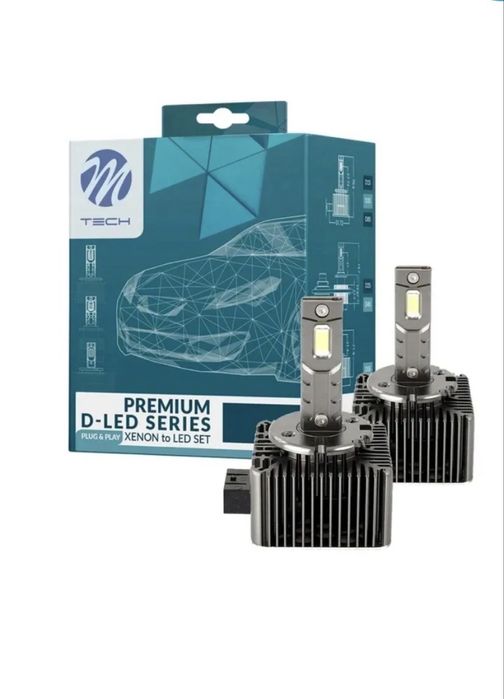 Zestaw zarrówek D1S Premium D-LED Series LED Plug&Play –
