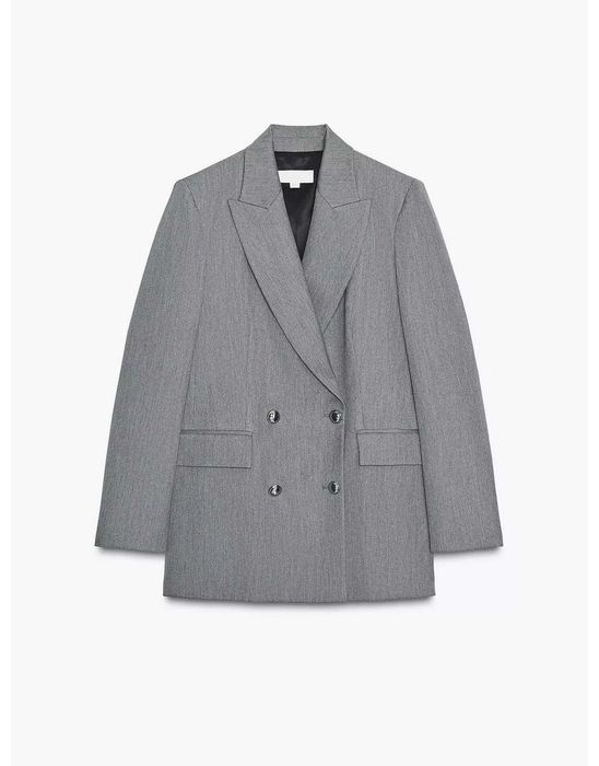 Сірий піджак блейзер Zara