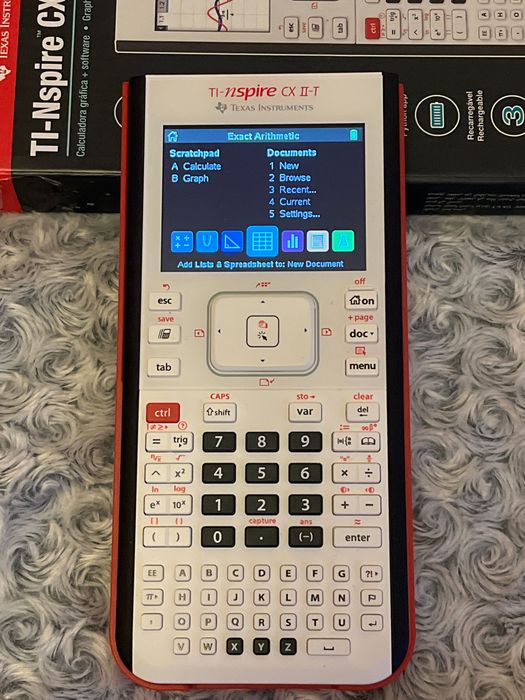 Kalkulator graficzny Texas Instruments TI- Nspire CX II- T