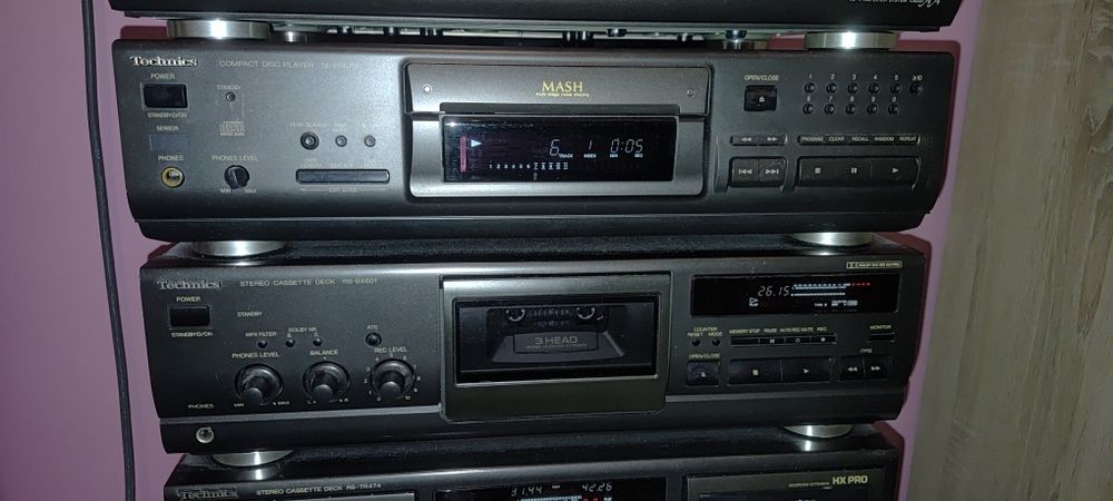 Technics zestaw wieża lata 90
