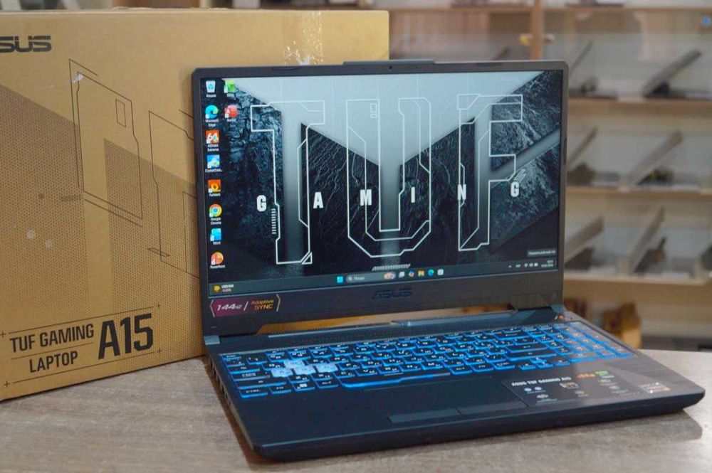 ГАРАНТІЯ Asus TUF (144Гц/Ryzen 5 7535H/RAM 16/SSD 512/RTX 2050)TVOYO