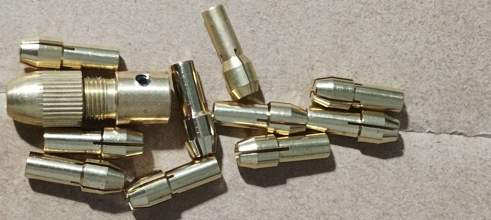 Conjunto de 11 peças mandris/brocas