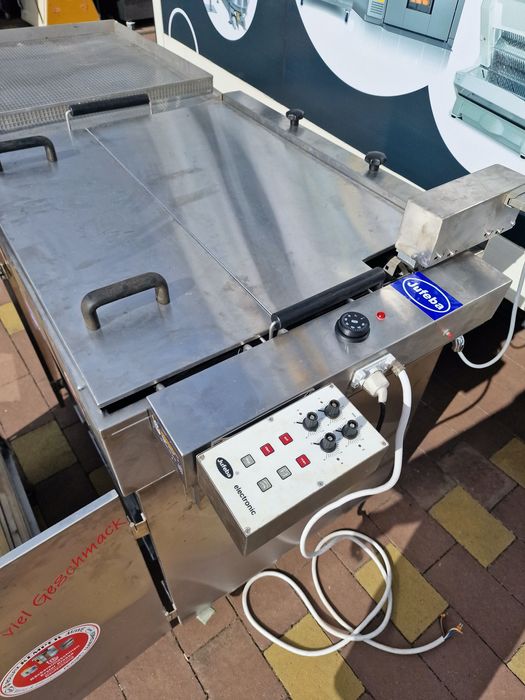 Фритюрница жаровня Jufeba  для берлинеров пончиков донутов с растойкой