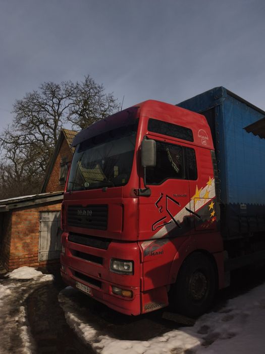 MAN  TGA 430 штора в хорошем состоянии