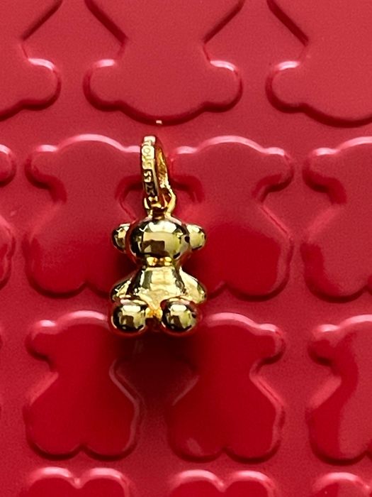 Wisiorek Tous Bold Bear złoty 1,1 cm