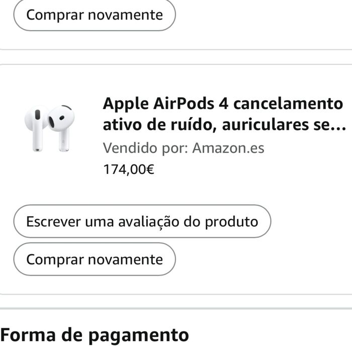 Apple AirPods 4 com Cancelamento Ativo de Ruído