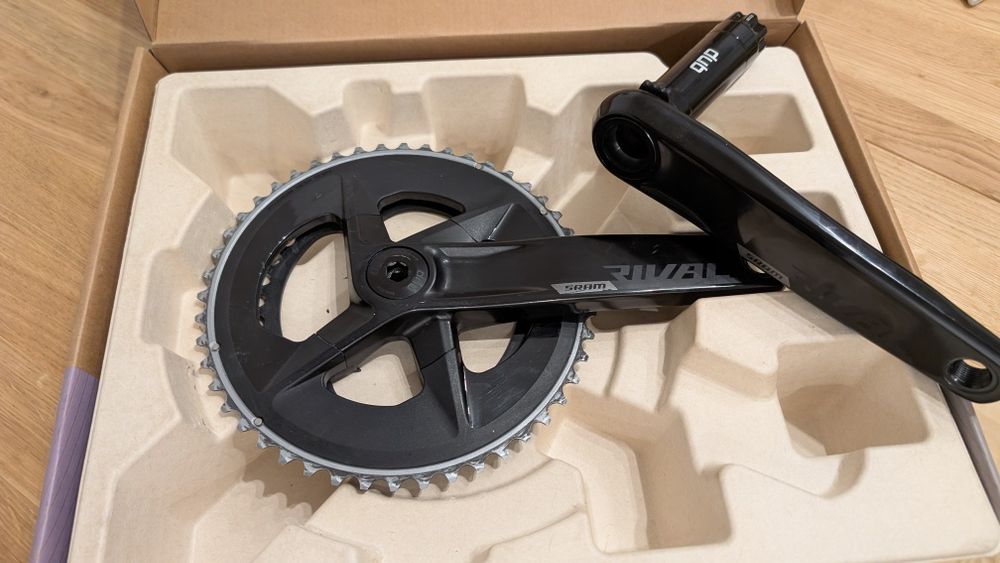 Mechanizm korbowy korba Sram Rival dub D1 48/35 175mm