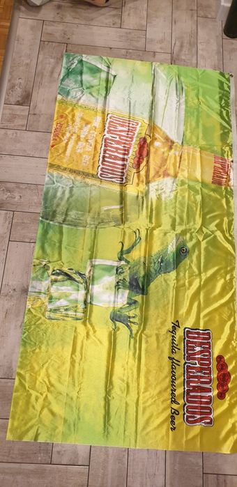 Decor reklamowy, flaga desperados, gadżet barowy