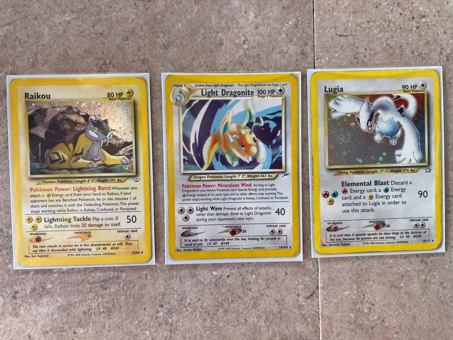 Combo TRIO - Cartas Pokémon