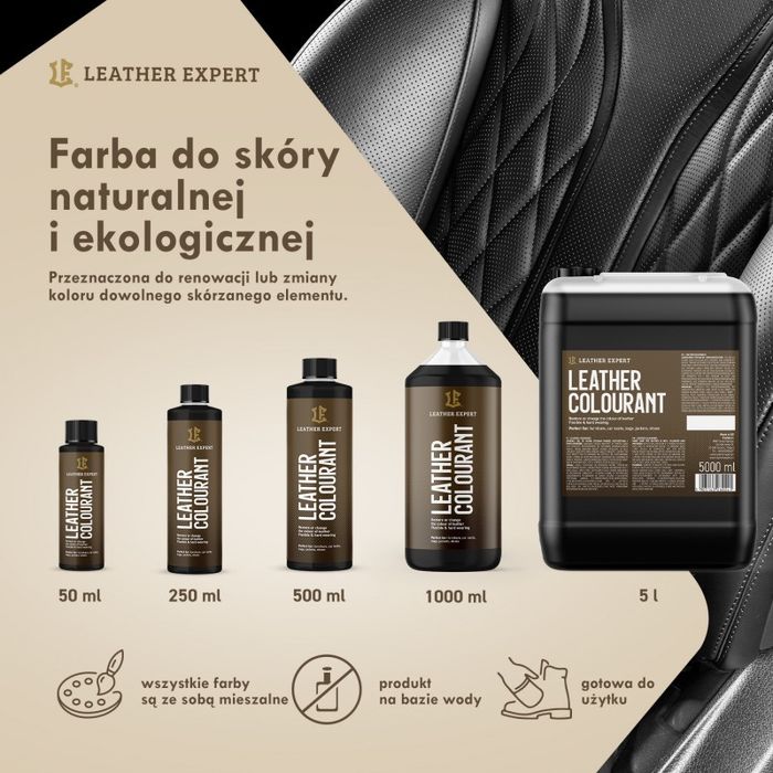 leather expert colourant - ivory farba do skóry naturalnej i do