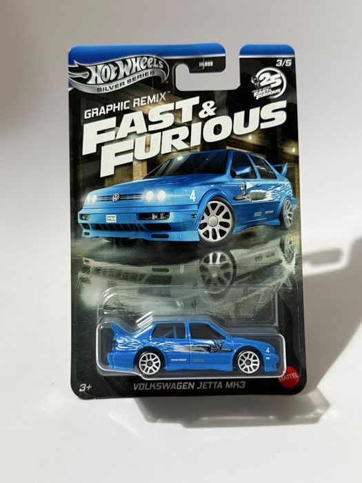 Miniatura Hot Wheels Fast & Furious Volkswagen Jetta MK3