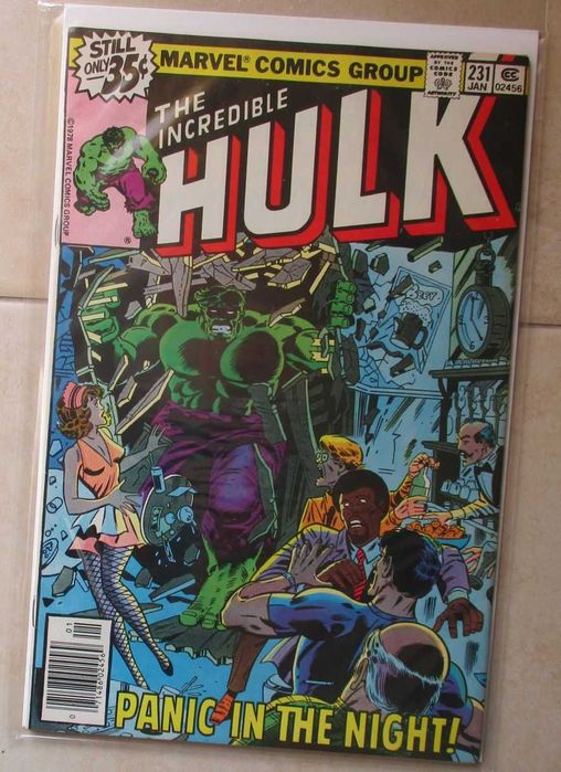 1979 Incredible Hulk #231 - excelente estado