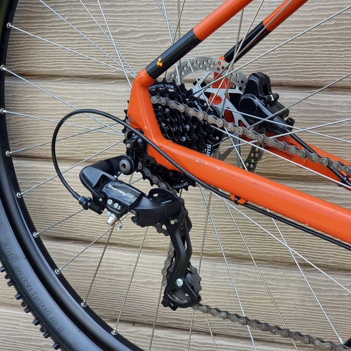 ‼️29 27.5 CUBE AIM Shimano. Disc Гідра. Вилка 100mm Світло LED 100мм.‼