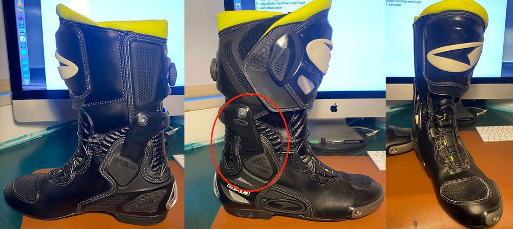 Botas para moto AXO Aragon como novas