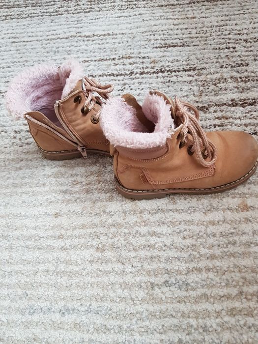Buty zimowe traperki