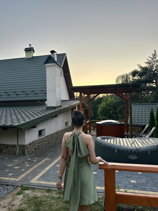 Вишукана сукня monmur фісташкова