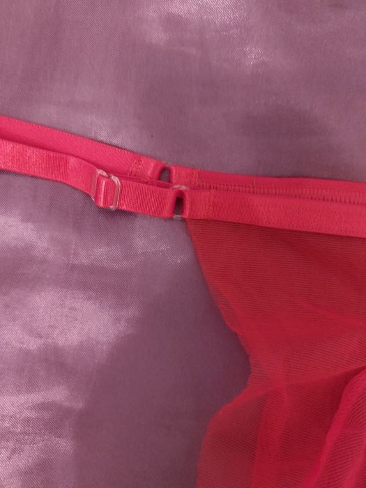 Stringi męskie transparentne ultra cz