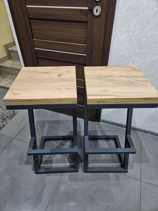 Hokery loft barowe taboret siedzisko
