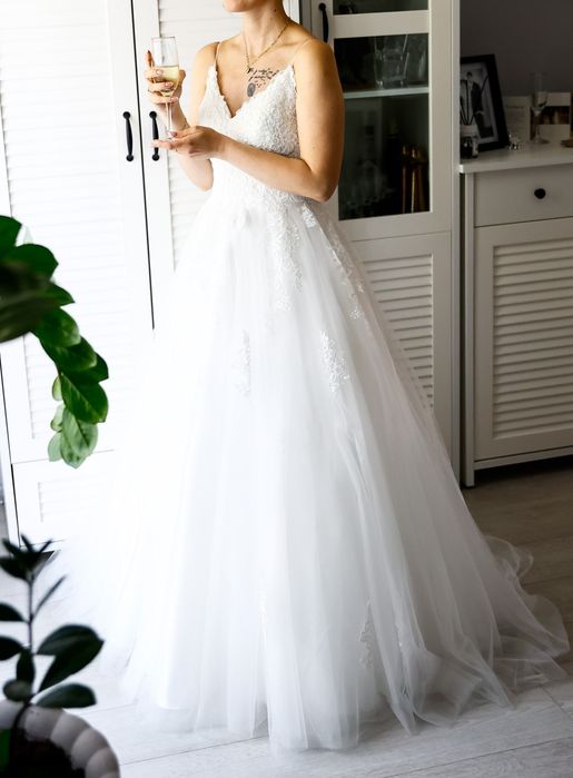 Suknia ślubna roz.36