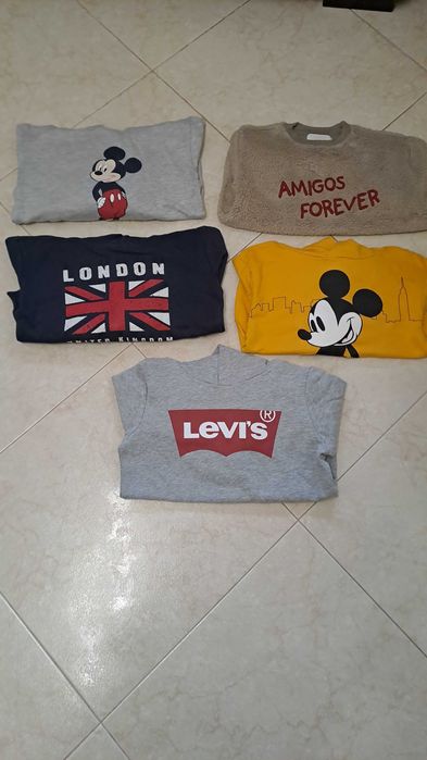 Roupa de menino 5-8 anos