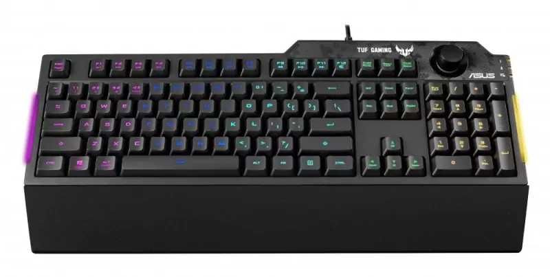 Teclado Gaming Asus K1 RGB PT Black