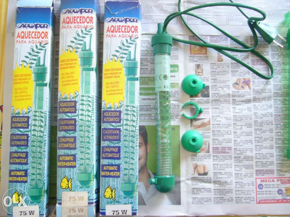 Aquecedores de aquário