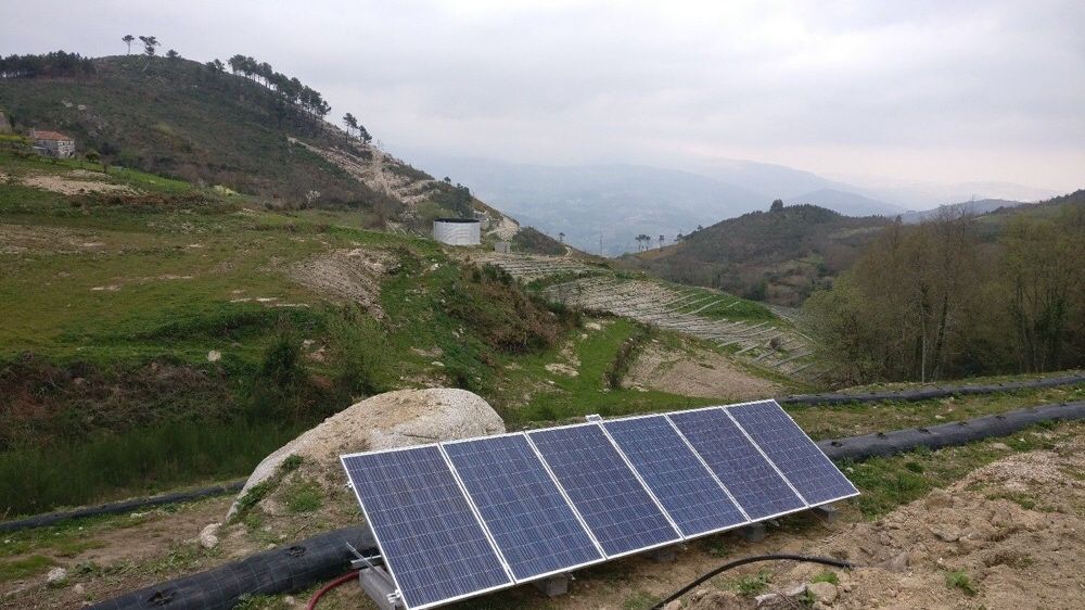 Kit electrobomba de furo solar