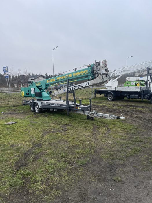 Żuraw ciesielski dźwig dekarski Böcker AHK 27/1200 Super stan