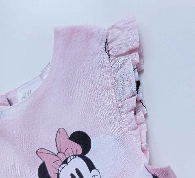 Nowa Sukienka i majtki bufiaste Minnie Mouse H&M 68/74