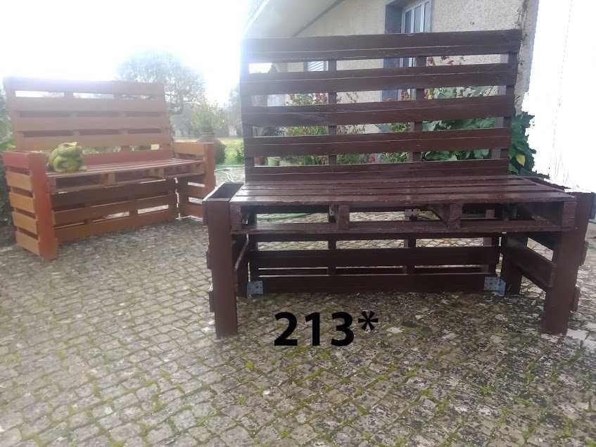 Bric de jardim Banco  paletes eco reutilizada