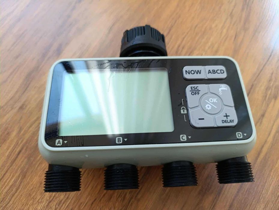 komputer sterownik nawodnienia ogrodu 4 strefy na baterie