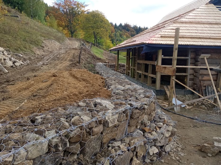 Укріплення габіонами проблемних ділянок