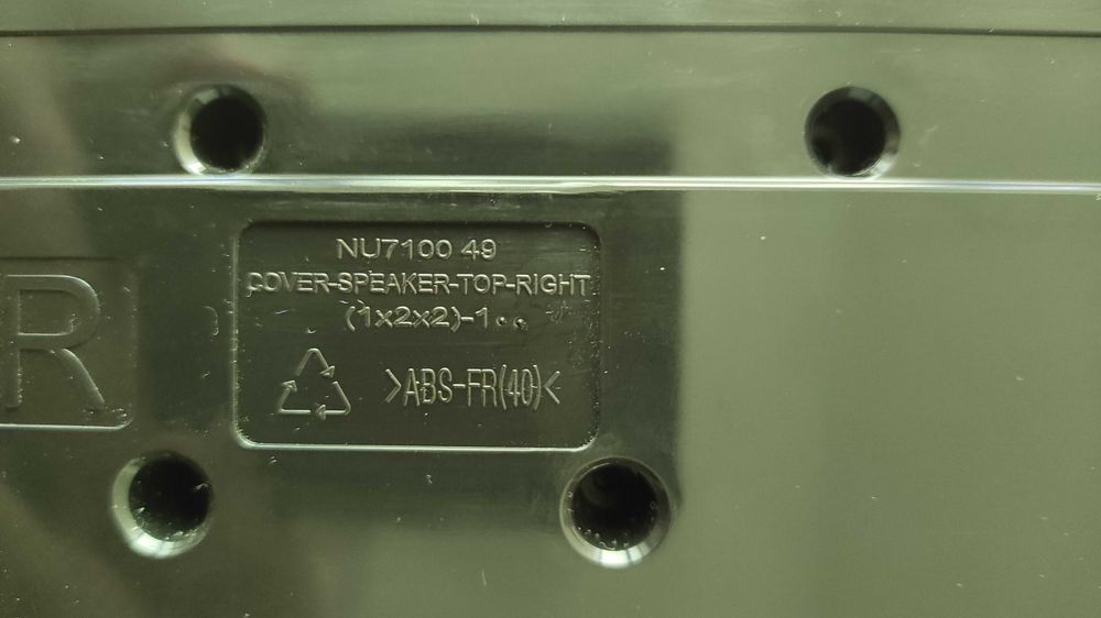 Głośniki Samsung UE50NU7472U  NU7100 49