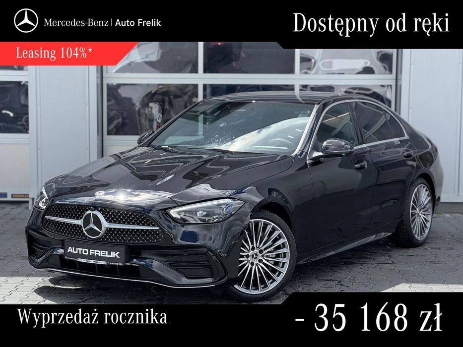 Mercedes-Benz Klasa C C 180, Linia Amg Night, Pakiet Advanced