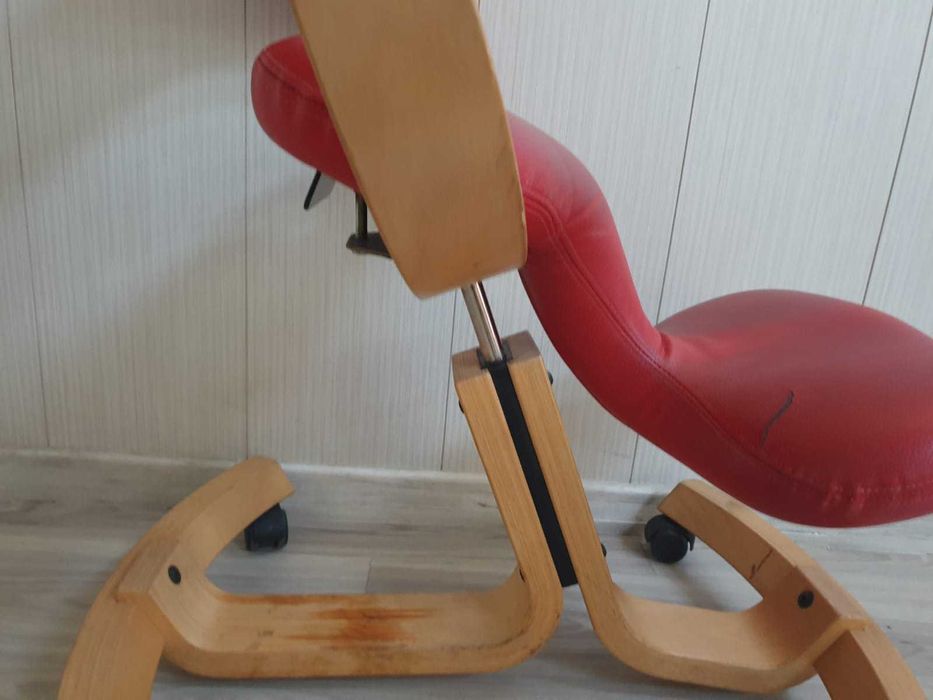 klękosiad krzesło ergonomiczne Rybo BALANS OFFICE retro vintage