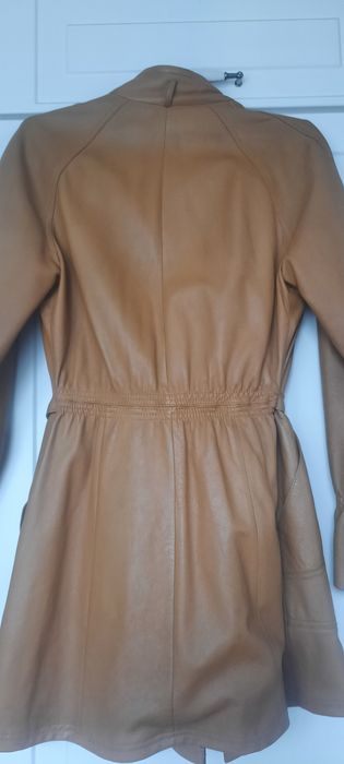 Płaszczyk skórzany r.36