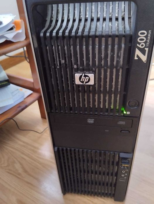 PC HP Z600 Worstation com oferta do monitor Samsung em bom estado